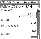 ClassPad Functions